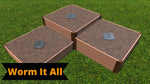 Photo 9 Tool-Free 'Fort Knox' Straight Corner Raised Garden Bed - 8' x 8'