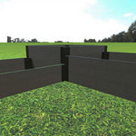 Weathered Wood / 1" Profile / 2-Levels 1st Tier, 3-Levels 2nd Tier, 2-Levels 3rd Tier