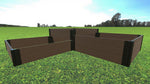 Photo 6 Uptown Brown / 1" Profile / 2-Levels 1st Tier, 3-Levels 2nd Tier, 2-Levels 3rd Tier