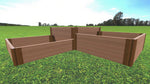 Photo 2 Classic Sienna / 1" Profile / 2-Levels 1st Tier, 3-Levels 2nd Tier, 2-Levels 3rd Tier
