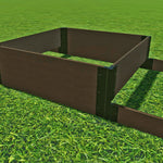 Uptown Brown / 1" Profile / 2-Tiers = 16.5" tall