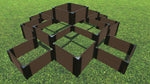 Photo 4 Uptown Brown / 1" Profile / 3-Tiers = 33" tall