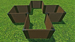 Photo 8 Uptown Brown / 1" Profile / 3-Levels = 16.5" tall