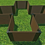 Uptown Brown / 1" Profile / 3-Levels = 16.5" tall