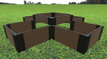 Photo 5 Uptown Brown / 1" Profile / 2 Bottom Tiers, 1 Top Tier