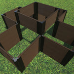 Uptown Brown / 1" Profile / 4 Bottom Tiers, 2 Top Tiers