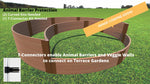 Photo 11 Tool-Free 'Peppermint Cream' Circular Raised Garden Bed - 10' x 10'