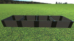 Photo 15 Weathered Wood / 1" Profile / 2-Levels = 11" tall