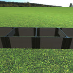 Weathered Wood / 1" Profile / 2-Levels = 11" tall