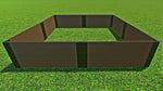 Photo 14 Uptown Brown / 1" Profile / 4-Levels = 22" tall