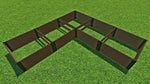 Photo 14 Uptown Brown / 1" Profile / 4-Levels = 22" tall