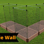Tool-Free Raised Garden Bed 'L' Shaped - 12' x 12'