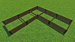 Photo 6 Uptown Brown / 1" Profile / 3-Levels = 16.5" tall