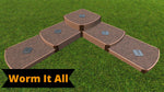 Photo 5 Tool-Free Raised Garden Bed Split Waterfall - 12' X 12'