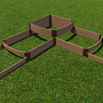 Classic Sienna / 1" Profile / 3-Tiers = 22" tall
