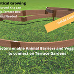 Tool-Free 'Sugar Cone' Circular Raised Garden Bed - 10' x 10'