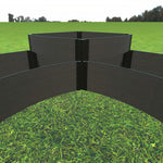 Weathered Wood / 1" Profile / 3-Levels Bottom, 2-Levels Top