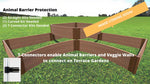 Photo 19 Tool-Free 'Teardrop' Curved Corner Raised Garden Bed - 8' x 8'