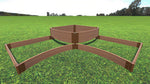 Photo 4 Classic Sienna / 2" Profile / 1-Level Bottom, 2-Levels Top