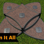 Tool-Free 'Versailles Sunburst' Raised Garden Bed - 8' x 8'
