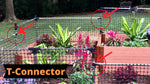 Photo 8 Tool-Free 'Victory Cockade' Semi Circle Raised Garden Bed - 6' x 8'