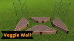 Photo 18 Tool-Free 'Walk-Through Elizabethan' Raised Garden Bed - 12' X 12'