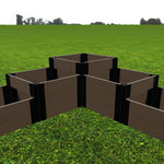Uptown Brown / 1" Profile / 4-Tiers = 22" tall