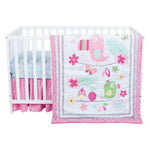 Photo 2 Tropical Tweets 3 Piece Crib Bedding Set