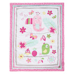 Photo 4 Tropical Tweets 3 Piece Crib Bedding Set