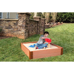 Photo 2 Two Inch Series 4ft. x 4ft. x 11in. Composite Square Sandbox Kit