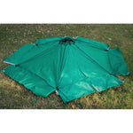 Photo 1 Two Inch Series 7ft. x  8ft. x 11 in. Composite Hexagon Sandbox Kit with Collapsible Cover