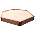 Two Inch Series 7ft. x 8ft. x 11in. Composite Hexagon Sandbox Kit