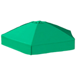 Photo 13 Two Inch Series 7ft. x  8ft. x 5.5 in. Composite Hexagon Sandbox Kit with Canopy/Cover