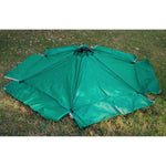 Photo 11 Two Inch Series 7ft. x  8ft. x 5.5 in. Composite Hexagon Sandbox Kit with Canopy/Cover
