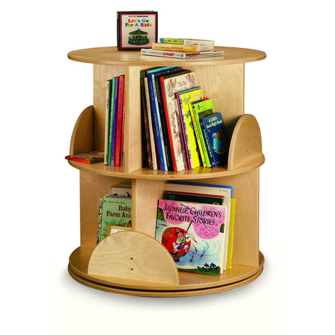 Two Level Bookcase Carousel