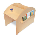 Photo 6 Two Student Adjustable Library Desk