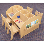 Photo 5 Two Student Adjustable Library Desk
