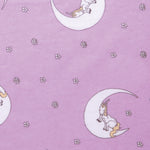Photo 2 Unicorn Moon Deluxe Flannel Fitted Crib Sheet