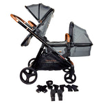 Photo 2 Ventura Single to Double Stroller with Bassinet