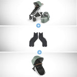 EMMETT (green melange/silver/saddle leather)