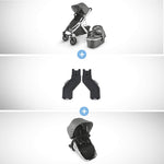 Photo 4 Jordan (Charcoal Melange/Silver/Black Leather)