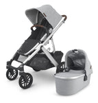 Photo 23 STELLA (grey brushed melange/silver/chestnut leather)