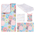 Photo 2 Waverly Blooms 5 Piece Crib Bedding Set