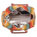 Photo 6 Waverly Panama Wave Adobe Carryall Diaper Bag