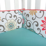 Photo 1 Waverly Pom Pom Play Crib Bumpers