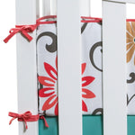 Photo 4 Waverly Pom Pom Play Crib Bumpers