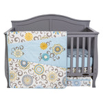 Photo 2 Waverly Pom Pom Spa 4 Piece Crib Bedding Set