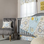 Waverly Pom Pom Spa 4 Piece Crib Bedding Set
