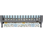 Photo 6 Waverly Pom Pom Spa 4 Piece Crib Bedding Set
