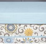 Photo 7 Waverly Pom Pom Spa 4 Piece Crib Bedding Set